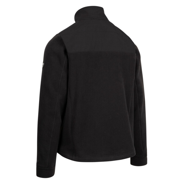 Trespass Heren cowesby at200 fleece top UTTP6277_black large