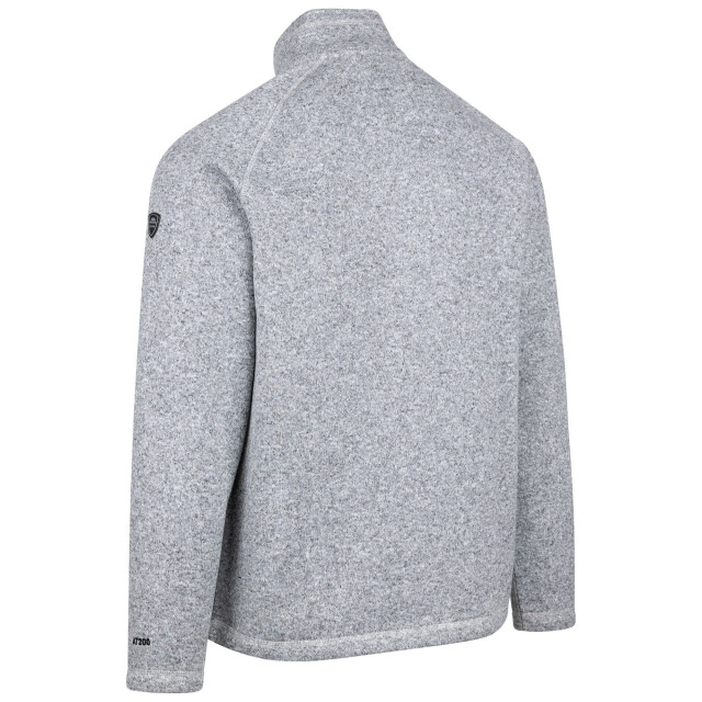 Trespass Heren corsham marl half zip fleece top UTTP6290_grey large