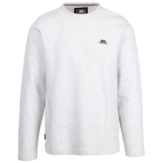 Trespass Heren calverley sweatshirt UTTP6313_offwhitemarl large