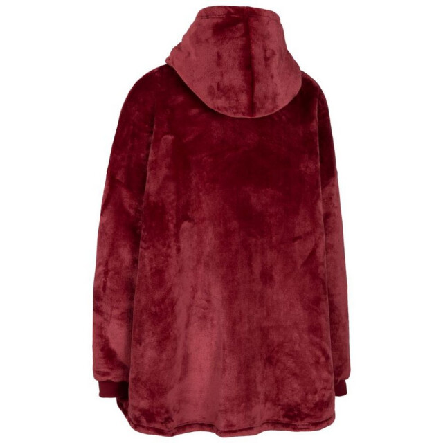 Trespass Uniseks volwassen knusse oversized hoodie deken UTTP6208_darkcherry large