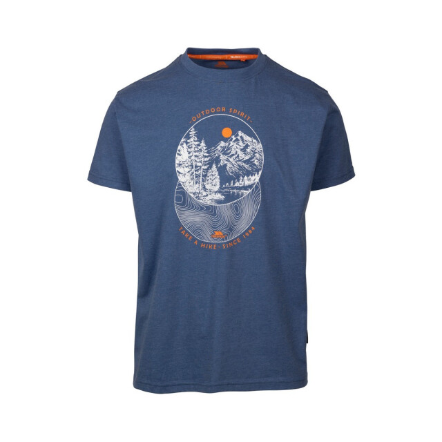 Trespass Heren flagel casual t-shirt UTTP6288_indigobluemarl large