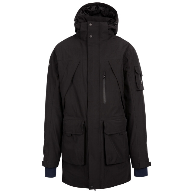 Trespass Heren pelsall tp75 waterdichte jas UTTP6097_black large