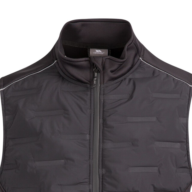Trespass Heren gorman hybride bodywarmer UTTP6231_black large