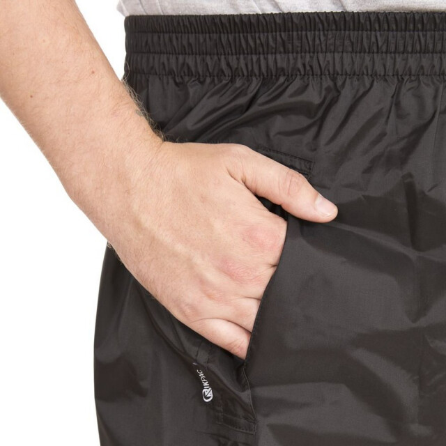 Trespass Dames qikpac tp75 packaway waterdichte broek UTTP6015_black large
