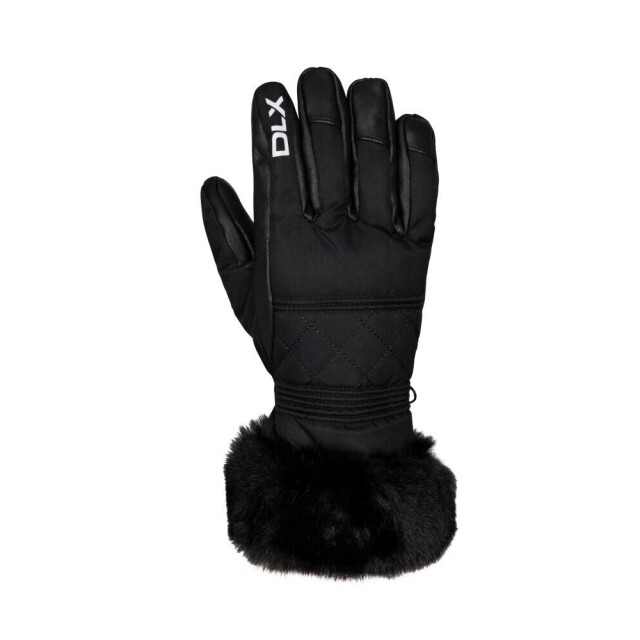 Trespass Dames dirin leren skihandschoenen UTTP6140_black large