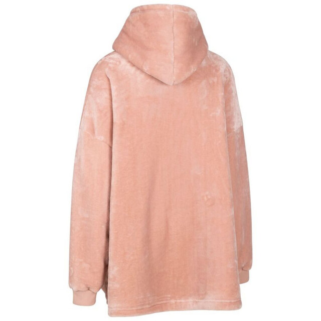 Trespass Uniseks volwassen knusse oversized hoodie deken UTTP6208_mistyrose large