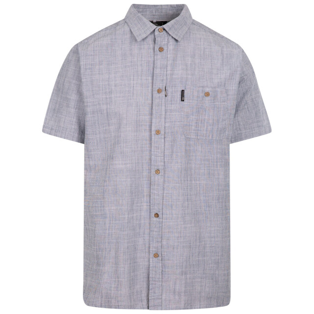Trespass Heren basham woven shirt UTTP5994_darkpeacock large