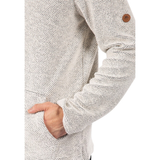 Trespass Heren hoodie scawton met rits UTTP5602_offwhitemarl large