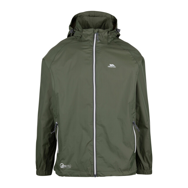 Trespass Unisex qikpac x opbergbare jas UTTP4773_moss large