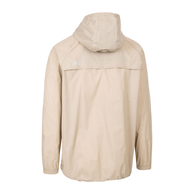 Trespass Qikpac waterdichte jas voor volwassenen UTTP433_oatmilk large