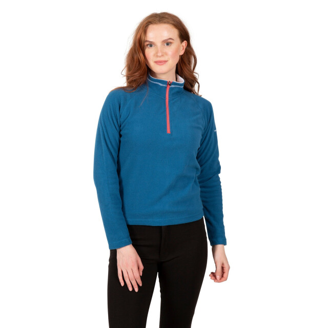 Trespass Dames skylar fleece top UTTP3975_marinecosmicblue large