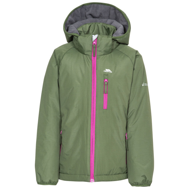Trespass Childrens girls shasta waterdicht jasje UTTP4154_moss large
