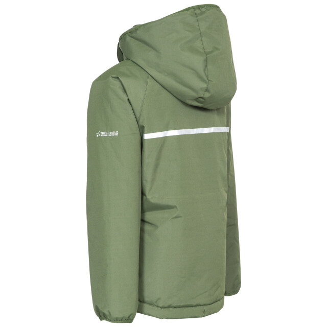 Trespass Childrens girls shasta waterdicht jasje UTTP4154_moss large