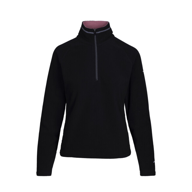 Trespass Dames skylar fleece top UTTP3975_blacklightmulberry large