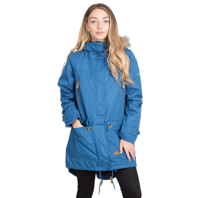 Trespass Dames clea waterbestendige gewatteerde jas UTTP3067_indigo large