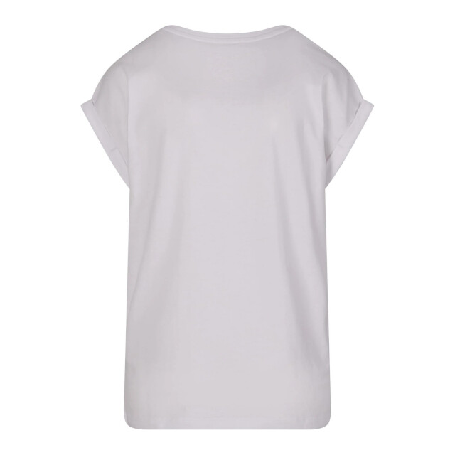 Urban Classics Dames verlengd schouder t-shirt (set van 2) UTTN736_tealwhite large