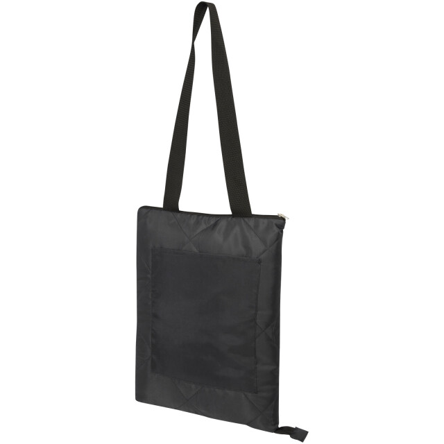 Generic Surplus Clary gerecycled polyester picknickdeken UTPF4357_solidblack large