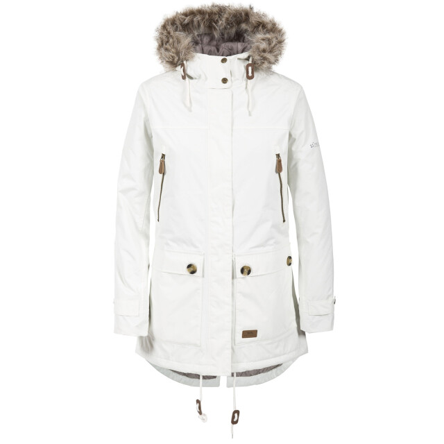 Trespass Dames clea waterbestendige gewatteerde jas UTTP3067_ghost large