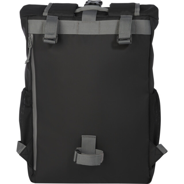 Generic Surplus Aqua roll top gerecycleerde waterbestendige 20l fietstas UTPF4261_solidblack large