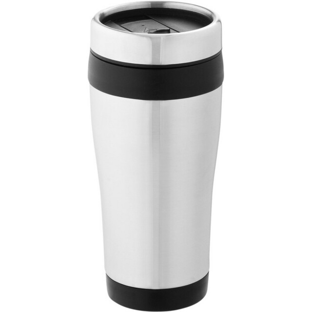 Generic Surplus Elwood gerecycled roestvrij staal geïsoleerde tumbler 410ml UTPF4328_solidblack large