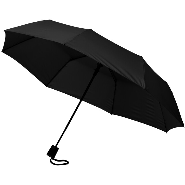 Bullet 21 inch wali 3-section auto open paraplu UTPF927_solidblack large
