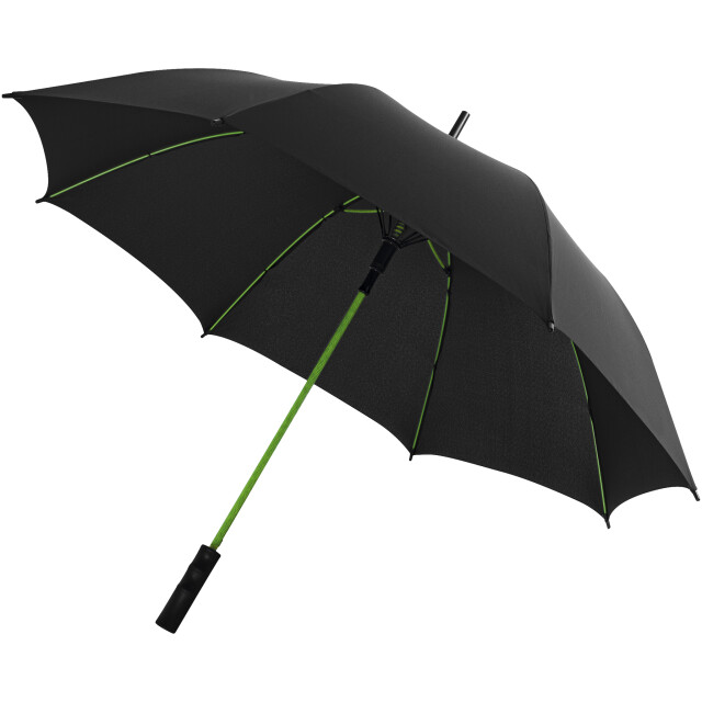 Avenue 23 inch spark auto open storm umbrella UTPF935_solidblacklime large