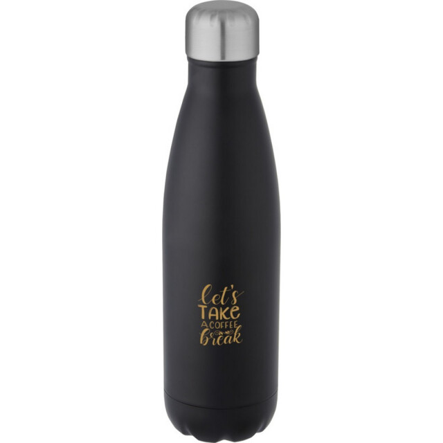 Generic Surplus Cove gerecycled roestvrijstalen 500ml geïsoleerde waterfles UTPF4295_solidblack large
