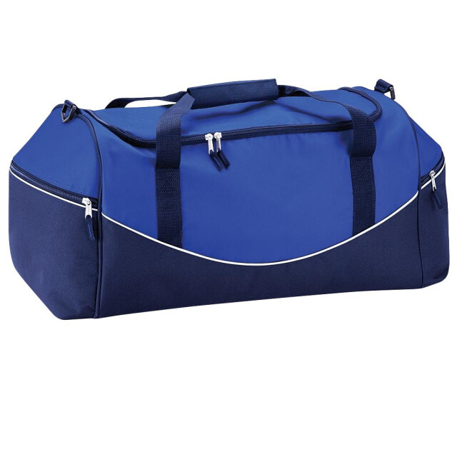 Quadra Teamkleding holdall duffelzak (55 liter) UTFK523_brightroyalfrenchnavywhite large