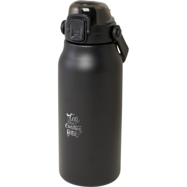 Generic Surplus Giganto gerecyclede roestvrijstalen 1,6 liter geïsoleerde waterfles UTPF4326_solidblack large