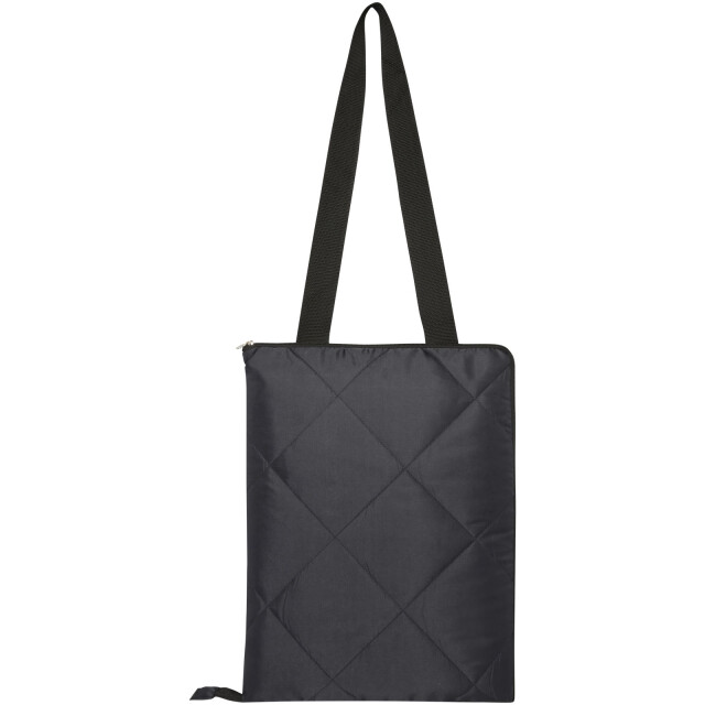 Generic Surplus Clary gerecycled polyester picknickdeken UTPF4357_solidblack large