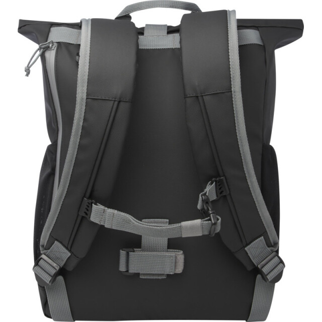 Generic Surplus Aqua roll top gerecycleerde waterbestendige 20l fietstas UTPF4261_solidblack large