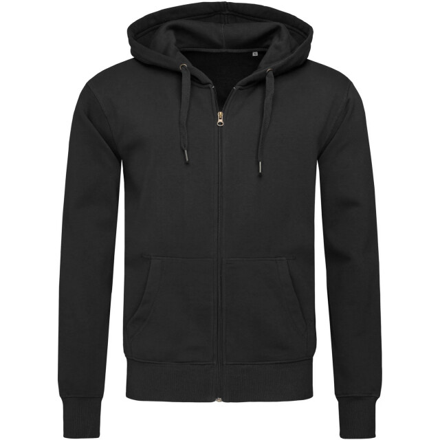 Stedman Stars Heren select full zip hoodie UTFK3339_blackopal large
