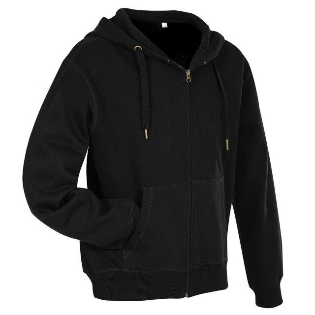 Stedman Stars Heren select full zip hoodie UTFK3339_blackopal large