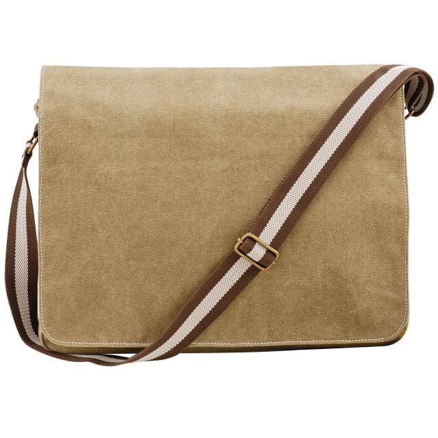 Quadra Vintage canvas zak voor verzending 14 liter UTFK494_sahara large