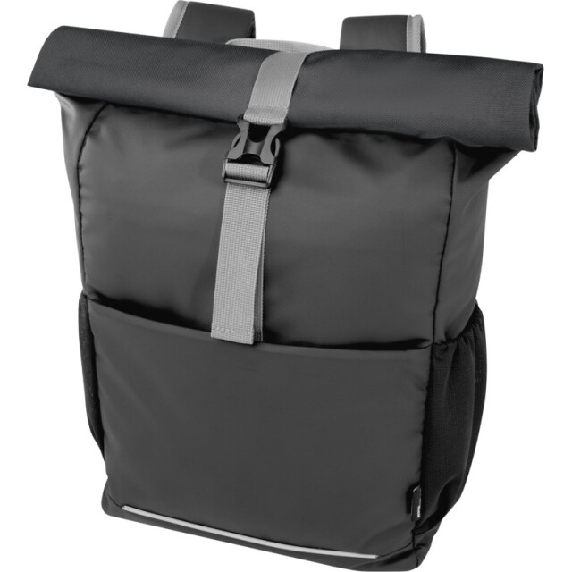 Generic Surplus Aqua roll top gerecycleerde waterbestendige 20l fietstas UTPF4261_solidblack large