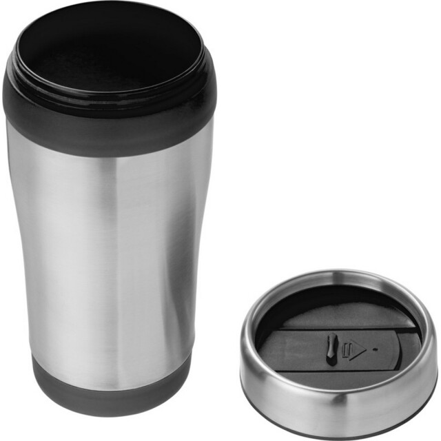 Generic Surplus Elwood gerecycled roestvrij staal geïsoleerde tumbler 410ml UTPF4328_solidblack large
