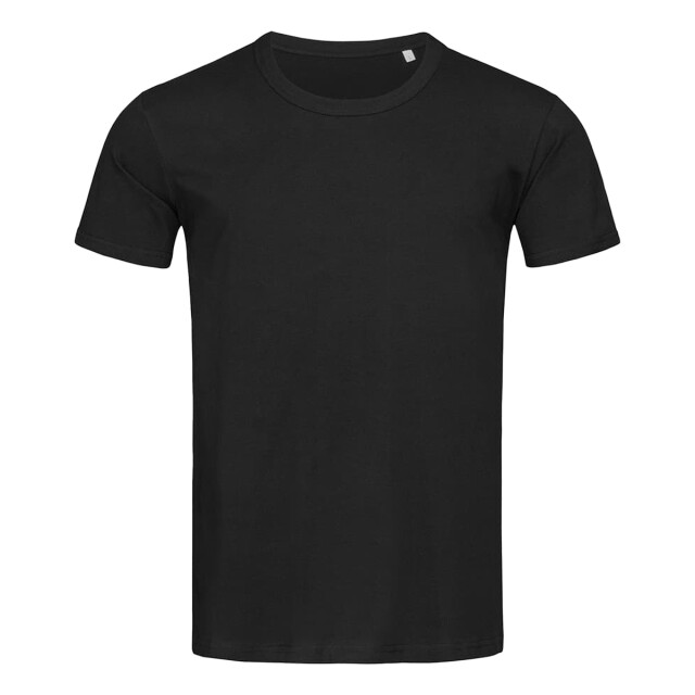 Stedman Stars Heren ben crew hals t-shirt UTFK3280_blackopal large