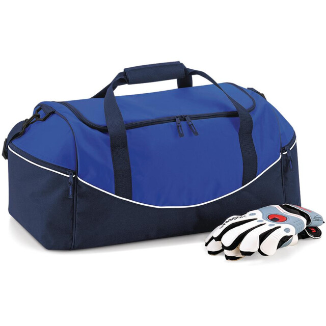Quadra Teamkleding holdall duffelzak (55 liter) UTFK523_brightroyalfrenchnavywhite large