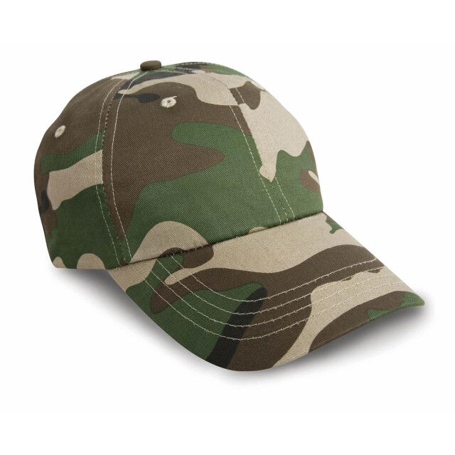 Result Unisex heavy cotton premium pro-style baseball cap UTFK631_camo large