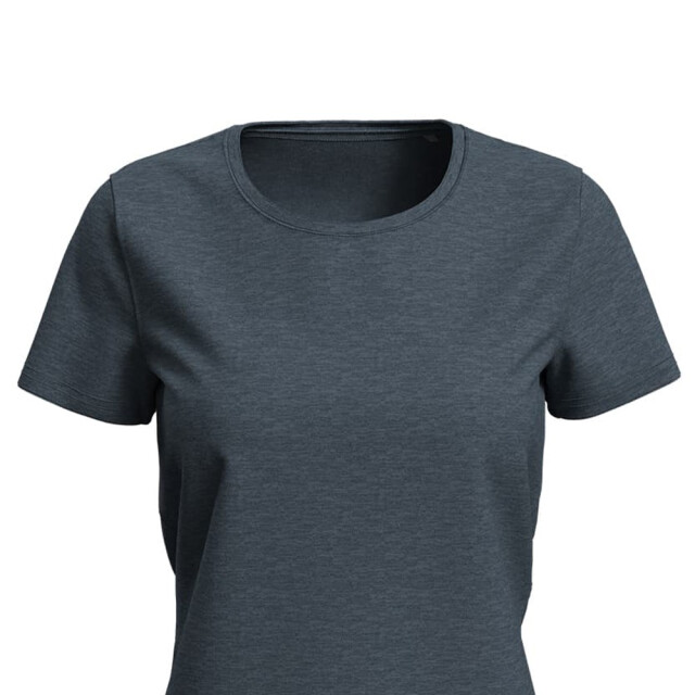 Stedman Stars Dames lux t-shirt UTFK3235_darkdenimheather large