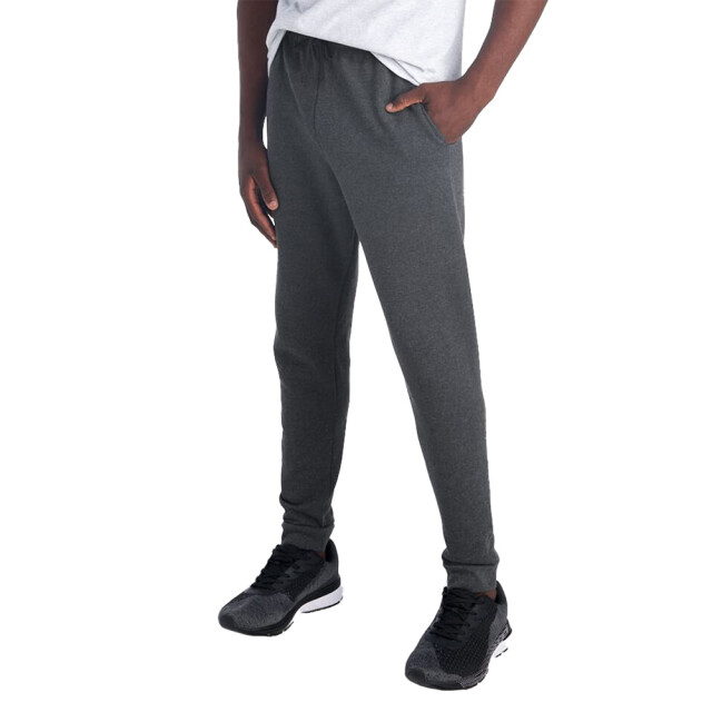 Jerzees Colours Heren nublend pocket sweatpants UTFK3171_blackheather large