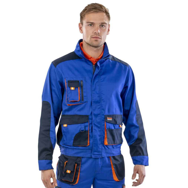 Result Lite jas voor volwassenen UTFK3178_royalbluenavyorange large