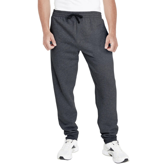 Jerzees Colours Heren nublend pocket sweatpants UTFK3171_blackheather large