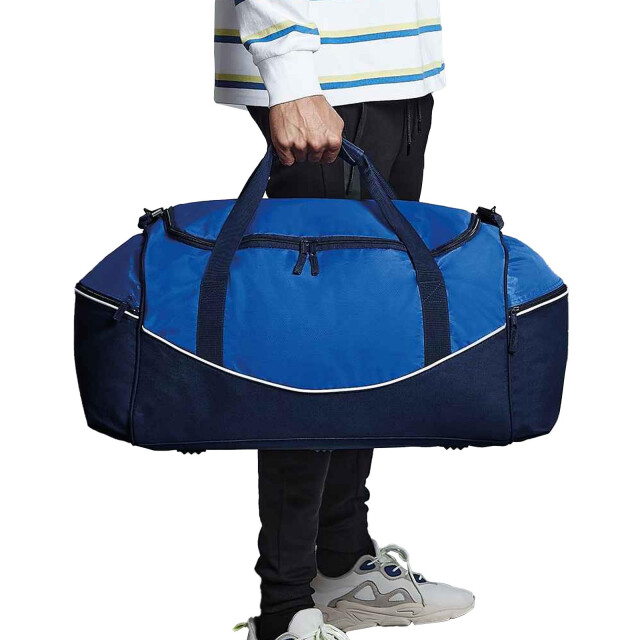 Quadra Teamkleding holdall duffelzak (55 liter) UTFK523_brightroyalfrenchnavywhite large