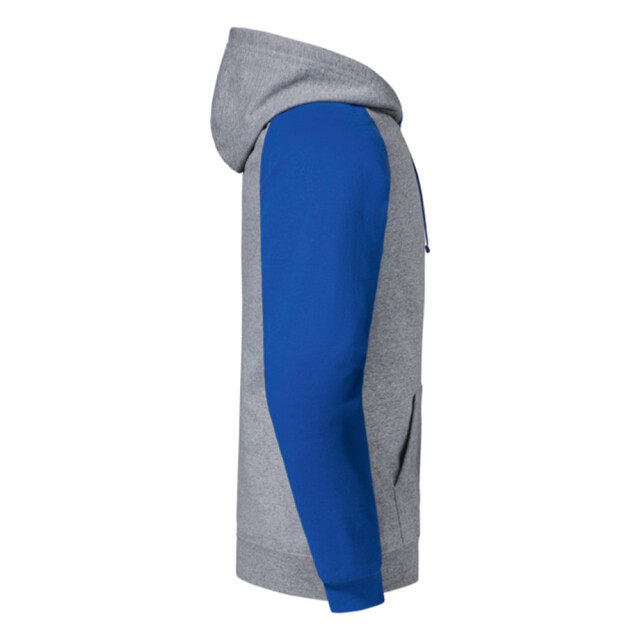 Jerzees Colours Heren colour block nublend raglan hoodie UTFK3152_oxfordroyalblue large