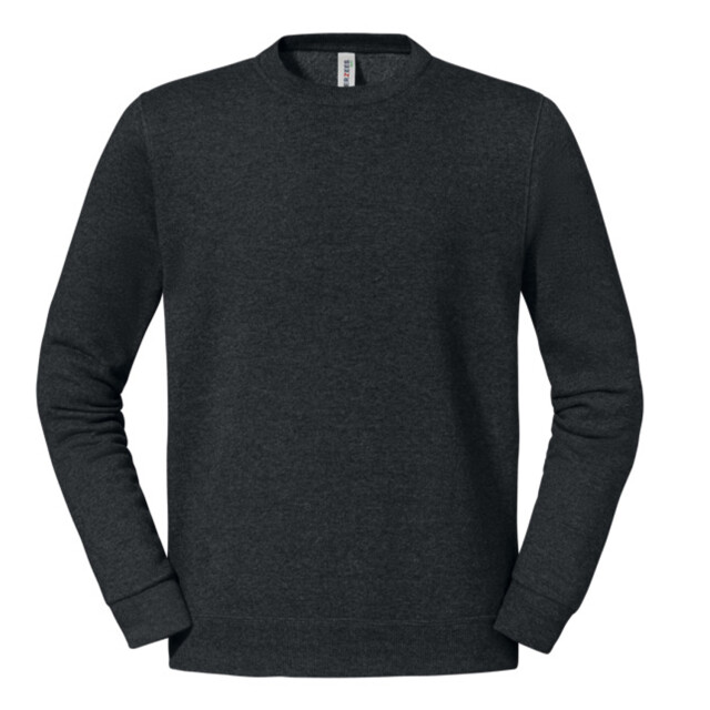 Jerzees Colours Uniseks eco premium sweatshirt voor volwassenen UTFK3094_blackinkheather large