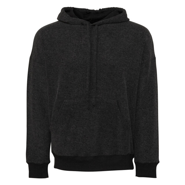 Bella + Canvas Unisex sueded pullover hoodie voor volwassenen UTFK3163_blackheather large
