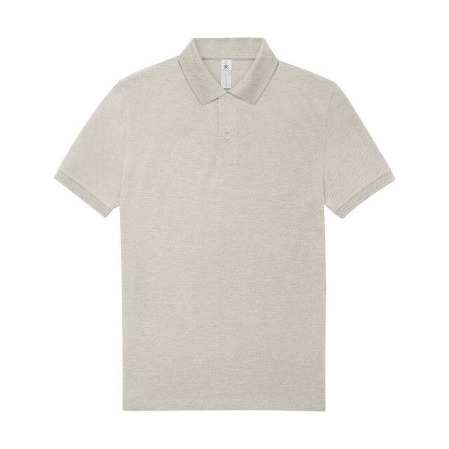 B and C Heren my polo 210 shirt UTFK3208_heathergreyfog large