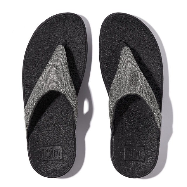 FitFlop Lulu shimmerlux toe-post sandals FZ7 large
