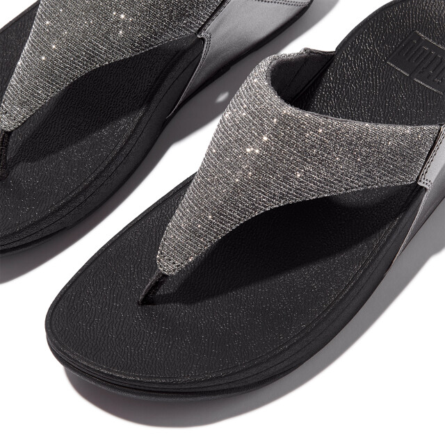 FitFlop Lulu shimmerlux toe-post sandals FZ7 large